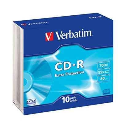 Immagine di Verbatim CD R 80 700MB Confezione da 10