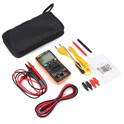 Immagine di Multimetro elettrico digitale portatile, ANENG AN8009 Auto Range True RMS Tensione AC/DC Misuratore elettronico Strumenti di misurazione