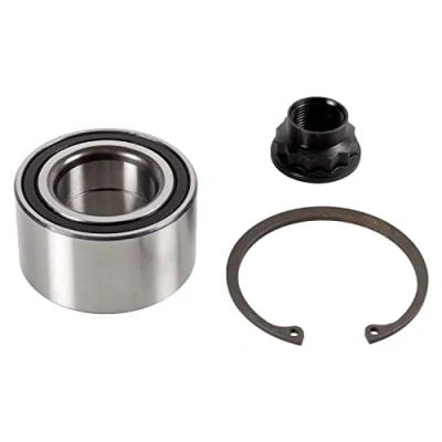 Immagine di FEBI BILSTEIN 172638 Kit Cuscinetto ruota Assale anteriore Sx, Dx con dado asse anello sicurezza 71 a sfere obliquo