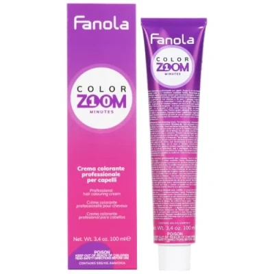 Immagine di CREMA COLORE CAPELLI 100 ML COLORZOOM 10 MINUTI 5.2 CASTANO CHIARO VIOLA FANOLA