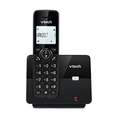 Immagine di VTech CS2000 Telefono Cordless, Modalità ECO+ DECT Fisso Blocco Delle Chiamate Portatile con Vivavoce Volume Extra Tasti Grandi Display a due righe Nero