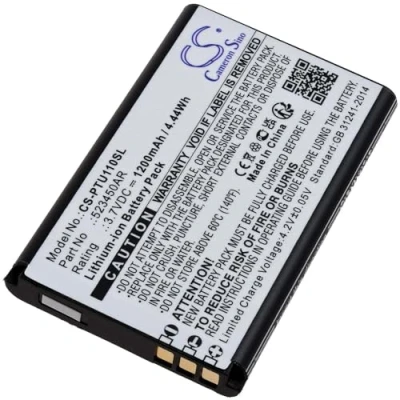 Immagine di Batteria compatibile con Panasonic tipo 523450AR, 3,7 V, agli ioni di litio