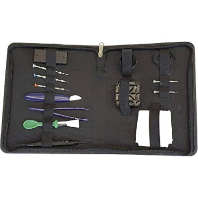 Immagine di TOOLCRAFT Kit attrezzi di precisione per orologiaio 114 parti
