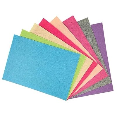 Immagine di Interdruk Felt Sheets DIY Textile Fabrics Craft 8X A4