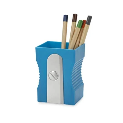 Immagine di Balvi Porta matite Sharpener Colore Blu Mantenere la scrivania organizzata Originale e Divertente a f