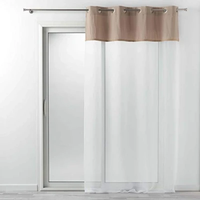 Immagine di DOUCEUR D&#039;INTERIEUR Pannello con Occhielli, Neutro, 140 x 240 cm