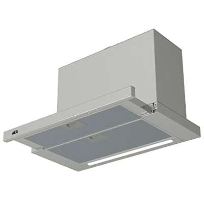 Immagine di AEG Cappa aspirante DPE5660M a schermo piatto 60 cm Grigio 660 m3/h