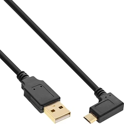 Immagine di InLine 31720T cavo USB 2 m A Micro B Nero