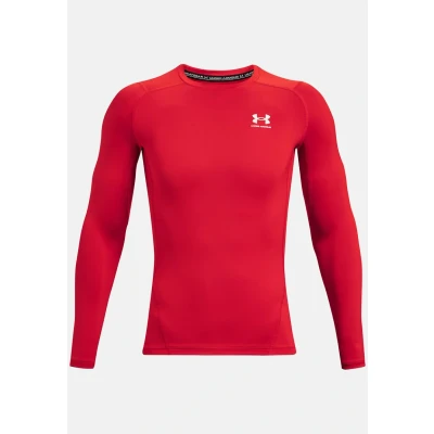 Immagine di Under Armour Ua Hg Comp Ls Maglietta a maniche lunghe, Rosso, 3XL Uomo