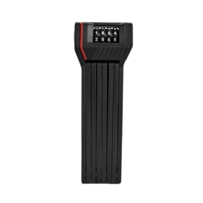 Immagine di Allegion Netherland BV TRELOCK_8713249317106, Folding Lock FS280 Code X Move Length: 1000 mm Unisex Adulto, Schwarz, 100 cm