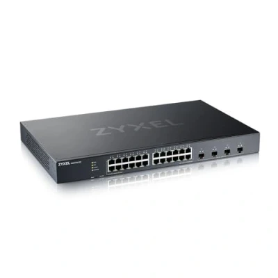 Immagine di Zyxel Nebula Switch Smart Managed Ethernet Gigabit a 24 porte con 4 slot SFP + 10G e modalità Cloud ibrida [XGS1935 28]