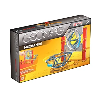 Immagine di Geomag Mechanics Gioco da Costruzione, Multicolore, a partire 5 anni, 164 Pezzi, 724