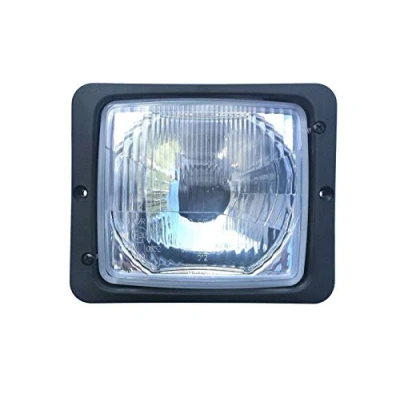 Immagine di Faro 12 V 24 E20 IP54 con fascio abbagliante e anabbagliante per trattori, rimorchiatori macchine agricole