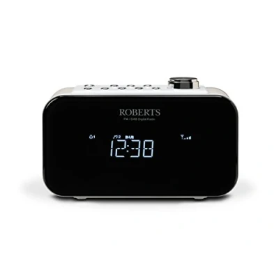 Immagine di Roberts Radio ORTUS2W DAB+/DAB/FM sveglia con ricarica USB Smartphone Bianco