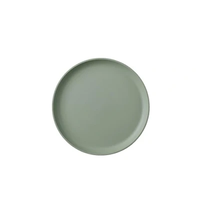 Immagine di Mepal Piatto Frutta Silueta Lavabile in lavastoviglie e microonde Piatti di plastica da Cena Servizio 23 cm Nordic Sage
