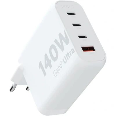 Immagine di Xtorm Gan2 Ultra USB 3 C Caricabatterie Rapido 140W Bianco