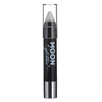 Immagine di Colore Stick Glitter Olografico/Pastello Corpo trucchi per Viso e by Moon 3.5g Argento