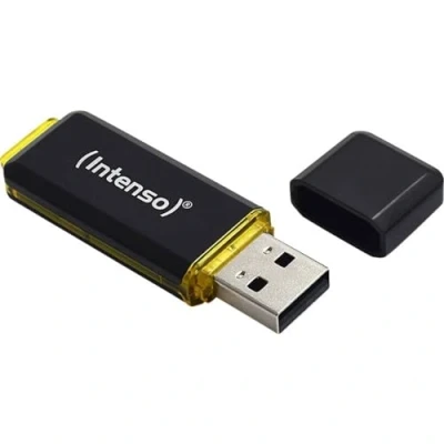 Immagine di Intenso High Speed Line Chiavetta USB 128 GB Nero, Giallo 3537491 3.2 Gen 2 (USB 3.1)