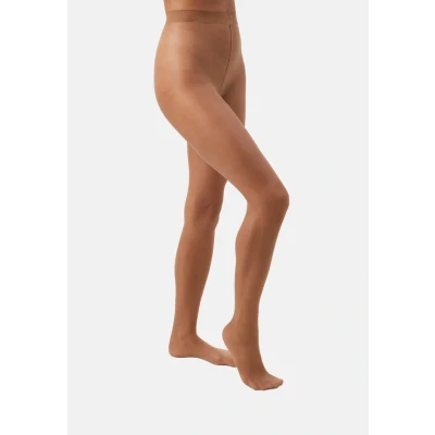Immagine di Falke Seidenglatt 15 Denier Transparent Silky Collant, Donna, Taglia: XXL, Powder