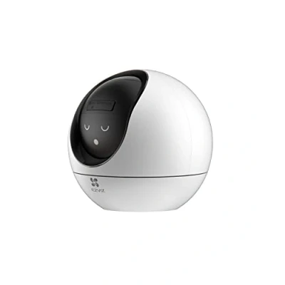 Immagine di EZVIZ C6 Telecamera Wi Fi Interno 2K+ Videocamera Sorveglianza Pan/Tilt/Zoom, Rotazione a 360, Visione Notturna, Rilevamento di persone e Animali Domestici, Audio Bi direzionale
