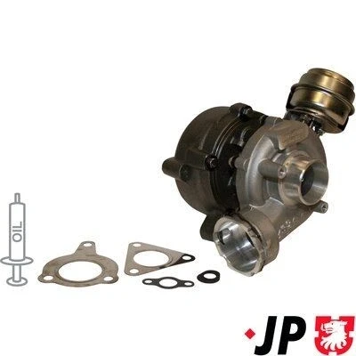 Immagine di JP GROUP 1117400400 Turbina Turbocompressore a gas scarico incl. Kit guarnizioni AUDI: A4 B7 Avant, B6 A6 C6 Avant