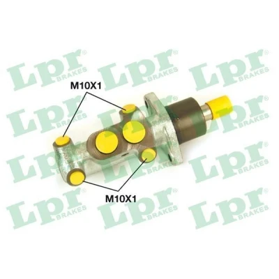 Immagine di LPR 1195 Pompa Freno 20,64 Ghisa grigia 10 X 1 (4) OPEL: Agila A