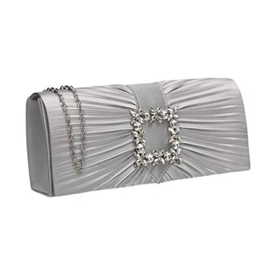 Immagine di SwankySwans Chloe, Pochette Donna, Argento, Medium