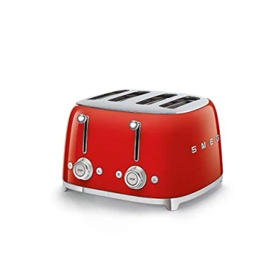 Immagine di SMEG Toaster 4 slice Red TSF03RDEU