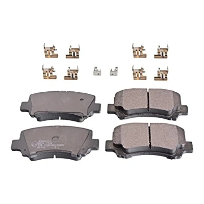 Immagine di BLUE PRINT ADK84221 Kit pastiglie freno Assale anteriore con segnalatore acustico usura lamierino anticigolío, materiale di fissaggio