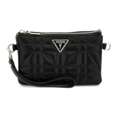 Immagine di Guess Latona MINI TOP ZIP Borsa a tracolla, Donna, Taglia: One Size, Black