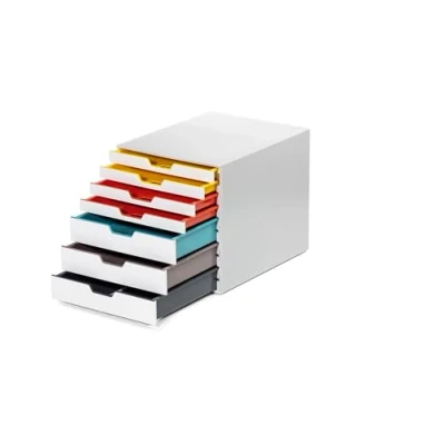 Immagine di Durable VARICOLOR MIX 7 7627 762727 Cassettiera Grigio DIN A4, C4 Numero cassetti: