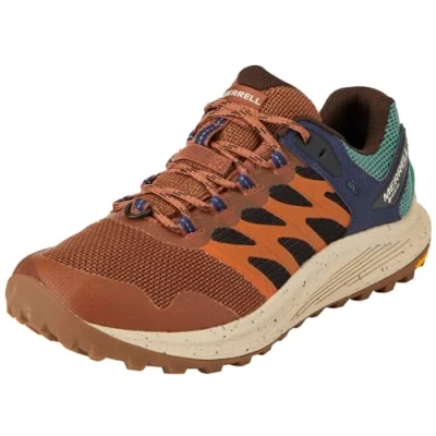 Immagine di Merrell NOVA 3 GTX Scarpe da trail running, Uomo, Taglia: 40, Nutshell/papaya Finta pelle / tessuto