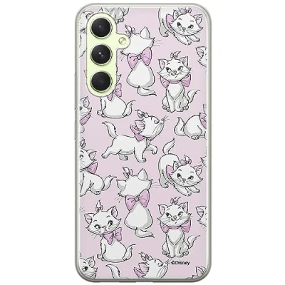 Immagine di ERT GROUP custodia per cellulare Samsung A54 5G originale e con licenza ufficiale Disney, modello Marie 003 adattato in modo ottimale alla forma dello smartphone, TPU