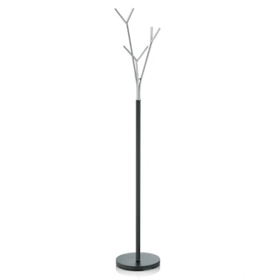 Immagine di Kela 22233, Attaccapanni per Bagno, Antiruggine, Metallo, Altezza 173,5 cm, &#039;Sinerio&#039;, Antracite, Metal, Anthracite, One Size