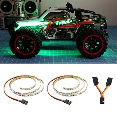 Immagine di Striscia luminosa a LED per RC ad Ala fissa aereo, aereo volante AR Drone modello auto camion (verde)