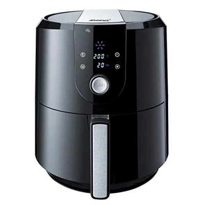 Immagine di Steba Friggitrice ad aria calda HF 5000 XL, capacità 5,2 litri, cestello antiaderente, funzione di mantenimento del calore, 7 programmi automatici, 1800 Watt