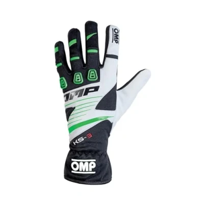 Immagine di OMP ompkk02743e270 X XS KS 3 Guanti my2018, Nero/Verde, XXS