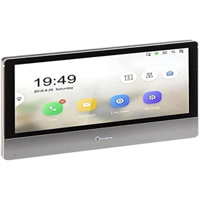 Immagine di Hikvision Digital Technology DS KH8350 WTE1 sistema per video citofono 17,8 cm (7&quot;) Nero, Grigio