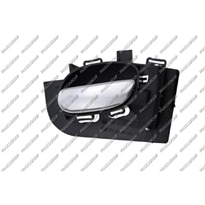 Immagine di PRASCO PG0098601 Maniglia Apriporta interno, posteriore Dx, anteriore Dx nero, argento PEUGEOT: 206 Hatchback, SW