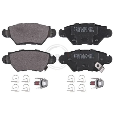 Immagine di A.B.S. 37059 Kit pastiglie freno con segnalatore acustico usura OPEL: Zafira A, Astra G Caravan, CC