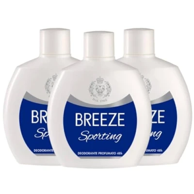 Immagine di Breeze Squeeze Deodorante Profumato Unisex 48H 100 Ml (3, Sporting)
