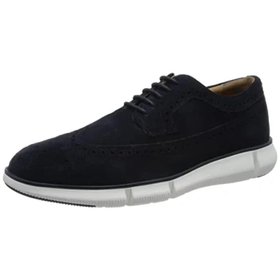 Immagine di Geox U Adacter F Stringate sportive, Uomo, Taglia: 43, Navy Pelle