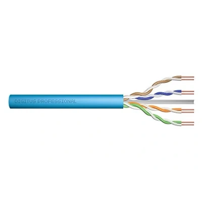 Immagine di Digitus DK 1613 A VH 305 Cavo di rete CAT 6A U/UTP 0.25 mm² Azzurro m