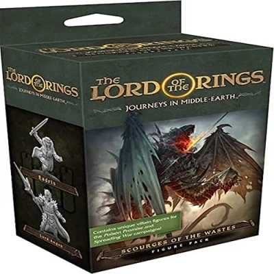 Immagine di Fantasy Flight Games Set di figure Flagelli delle Rifiute: Lord Rings: Journeys in Middle Earth Gioco da tavolo, Carta, Età 14+, 1 5 giocatori, 60+ minuti gioco, FFGJME10, Multicolore, Confezione