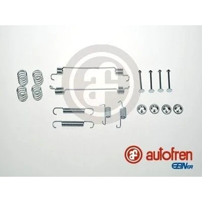 Immagine di AUTOFREN SEINSA D3913A Kit accessori, Ganasce freno Assale posteriore FIAT: Panda II Hatchback, 500 Punto I Hatchback