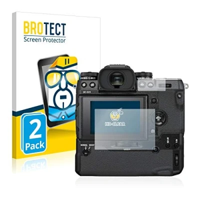 Immagine di brotect Pellicola Protettiva per Fujifilm X H1 Protezione Schermo (2 Pezzi) [Trasparente, Anti Impronte]