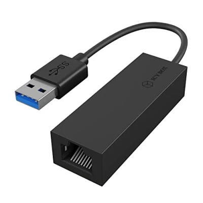 Immagine di RaidSonic USB 3.0 A Type zu RJ 45 Ethernet Port Adattatore di rete LAN (10/100/1000 Mbit / s), 2.0, 3.2 (Gen 1x1)