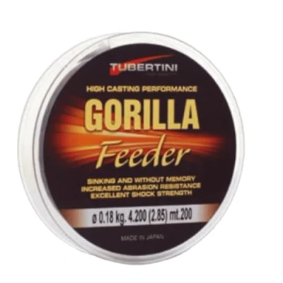 Immagine di Filo da Pesca Tubertini Gorilla Feeder Affondante Ideale per Tutte Le Tecniche di