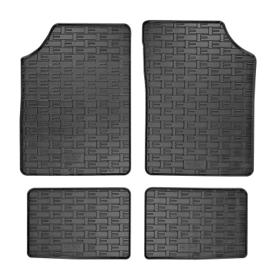 Immagine di AutoStyle CK RDC01 Set tappetino Gomma piena anteriore e posteriore 4 nero