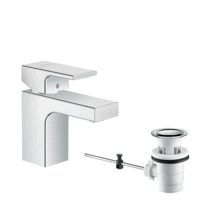Immagine di hansgrohe Vernis Shape Miscelatore monocomando lavabo 70 con saltarello, cromo, 71560000